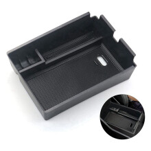 2X for Sportage 2022 Centre Console Armrest Organiser Storage Box with Non-Slip Mat Tray Car Accessories
