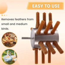 Chicken Plucker Drill Attachment Chicken Plucker 18 Large Size Chicken Removal Plucker Machine