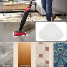 8 STUKS Stoom Mop Pads voor Vileda Stofzuiger Wasbare Herbruikbare Driehoek Mop Pad Doek Reiniging Vloer Tool