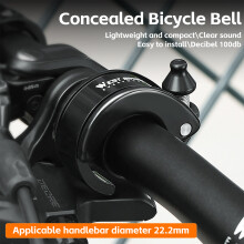 RoundCurve Bike Bell 90-100dB 50x50x19mm 4 colors