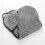 Serviette de Bain Super Absorbante à Séchage Rapide pour Chiens et Chats 62x23cm Gris 3