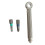 Outdoor Titanium Multi-Function EDC Tool Wrench Flathead Screwdriver Phillips Screwdriver Portable Keychain 1