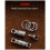 360 Rotating Titanium Alloy Universal Keychain Positioning Lock Universal Ring Key Ring Car Keychain-Sandblasting 2