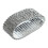 4 Pezzi 28mm Strass Lady Bracciale Argento 2