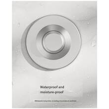 2X Adatto per Asciugacapelli Supporto Magnetico da Parete LF03 Bocchetta D'Aria Gancio per Asciugacapelli-Grigio
