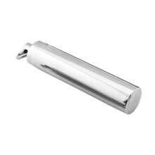 20X Stainless Steel Pill Case Holder Cylinder Cremation Urn Memorial Pendant Necklace Keepsake 49 X 9mm