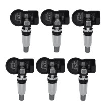 6 Stuks Bandenspanningssensor Programmeerbare MX-Sensor 315 MHZ + 433 MHz 2-in-1 Universele Autel Tool TS408 TS508 ITS600 TPMS-Sensor
