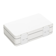 Organizador de comprimidos dobrável para planejamento semanal, estojo de viagem fácil de transportar com grande capacidade e tampa transparente,
