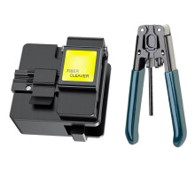 Web Tools HB-08 Fiber Optic Cutter Cable Cutter Hot Melt Cold Splicing Fiber Fiber Fusion Splicing Machine Tool Set