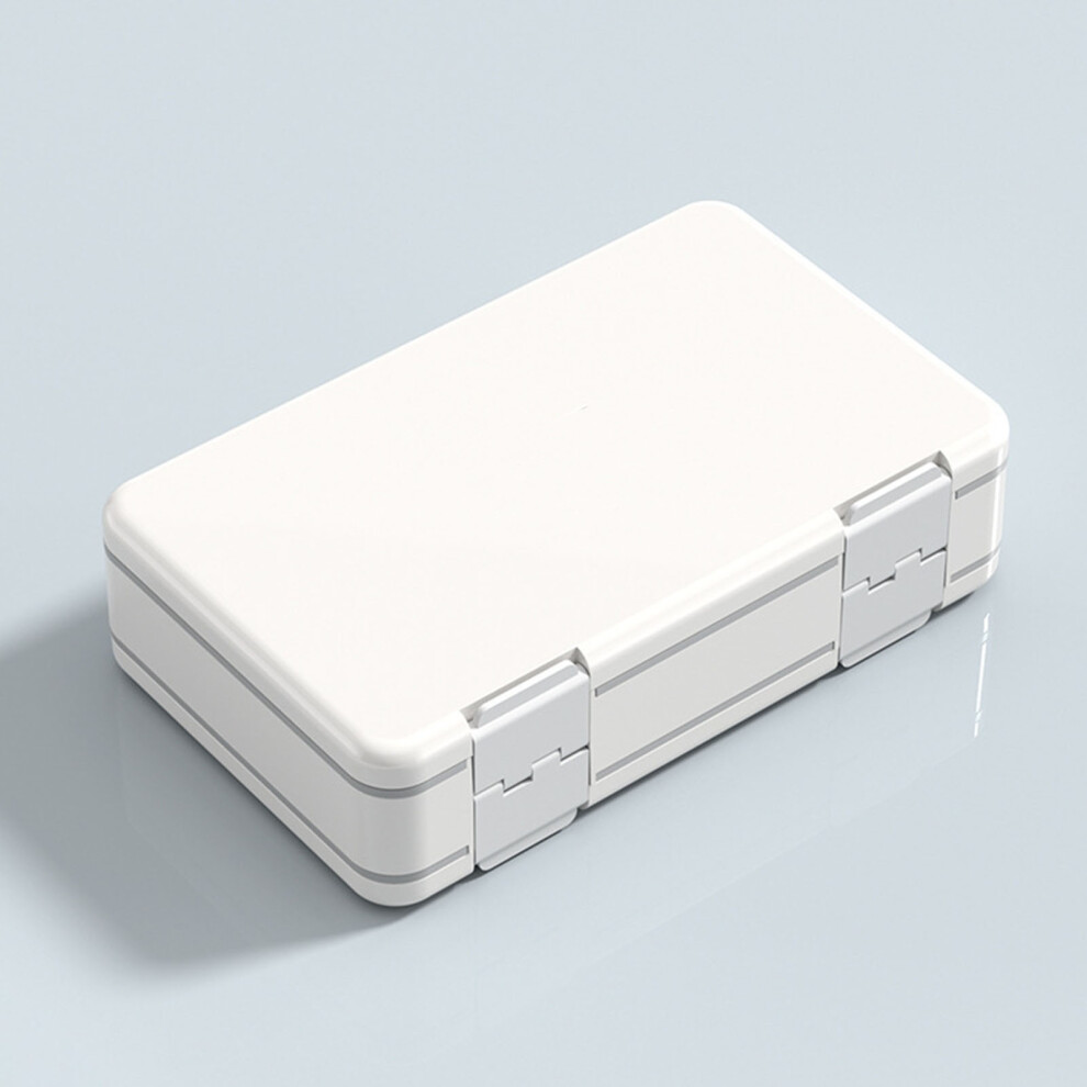 Double Layer 24-Grid Box Large 17.5x11x5cm Plastic