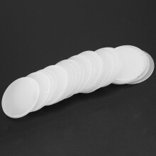 100 Pieces 2 Inch Clear Acrylic Keychains Blanks with Hole,Durable Acrylic Disc Perfect for DIY Crafts(1/8 Inch Thick)