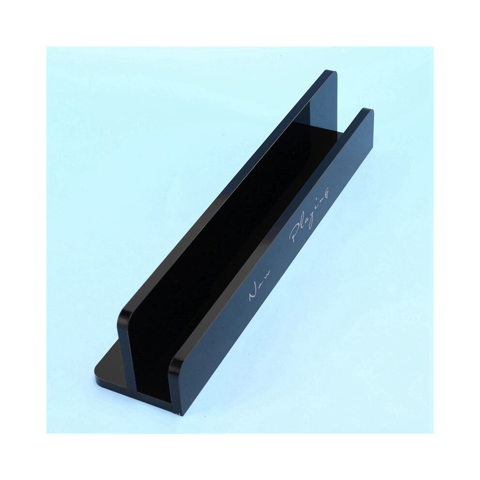 3X Now Playing Acrylic Display Stand For Lp Vinyl Record / Deluxe Packaging Black 6033892431090
