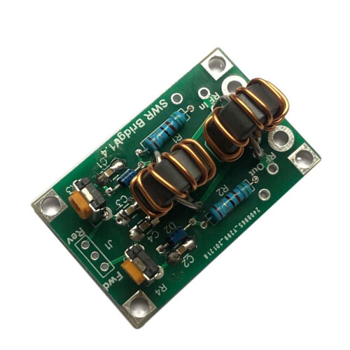 2X Kit SWR Bridge 1.4 Electronic Components RF SWR Reflection Bridge for RF Network Finished 2
