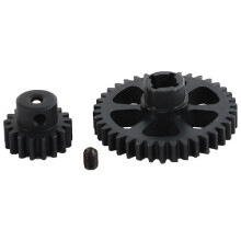 6X la Mise à Niveau la Partie le RéDucteur en MéTal + le Moteur les PièCes de Rechange pour A949 A959 A969 A979 K929 RC Voiture TéLéCommande
