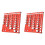 2X Thread Checker, 42 Nut and Bolt Thread Checker, Bolt Size and Thread Gauge, Bolt and Nut Identifier Gauge 1