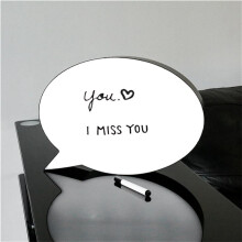 3X Led Message Handwriting Letter Light Box Speech Bubble Shape Writing Board Add 1 Pen for Birthday Party Wedding