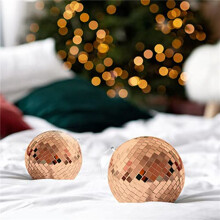 18000Pcs Self-Adhesive Mirrors Mosaic Tiles, 30 Sheets Glass Tile 5X5mm Glass Mirrors Mosaic Tiles Sticker (Rose Gold)