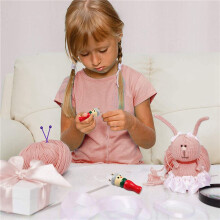 Französisches Stricken Werkzeug 12 Pack, Holz Stricken Dolly Set Spule Stricken Doll Stricken Loom Spielzeug zum Herstellen Von Armbändern Usw