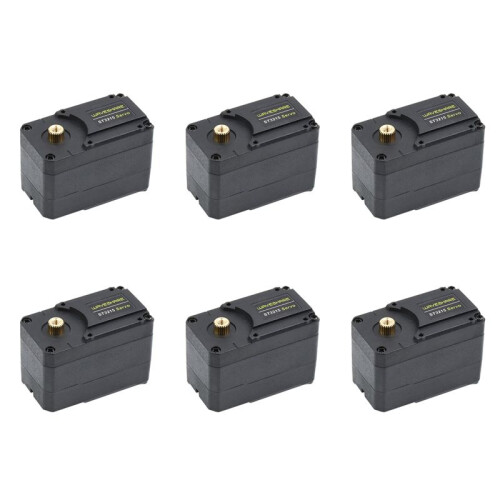 6X Waveshare 30Kg High Precision High Torque Programmable 360degree Magnetic Encoder Serial Bus Servo ST3215 12V Two-Way