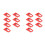Record Player Needle,14 Pcs Diamond Stylus Replacement for Turntable, Replacement Needle for ,Ion,Numark, 1