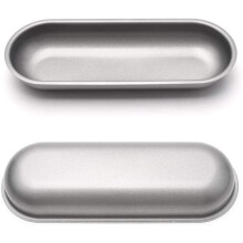 El Molde Perro Caliente Moldes Salchichas de Acero Al Carbono Utensilios para Hornear Antiadherentes Molde para Hornear Pan Ovalado para Herramienta