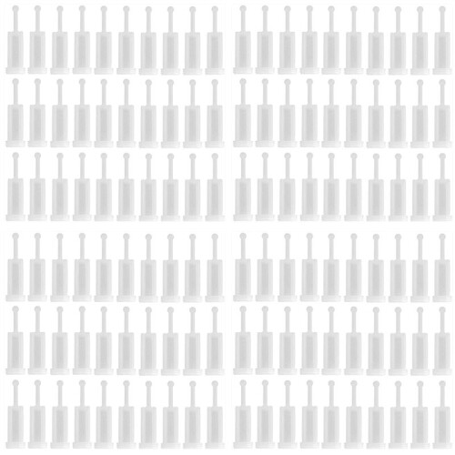 120Pcs Universal Spray Tool Filters Disposable HVLP Gravity Feed Paint Strainers Fine Mesh, White