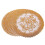 48 Beautiful Gold Colored Dining Table Coasters with Flowers 2