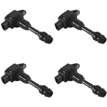 4X Zündspule 22448-AX001 für  HR15DE für TIida Sunny Almera Bluebird 1,5L Micra K12