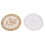 48 Beautiful Gold Colored Dining Table Coasters with Flowers 8