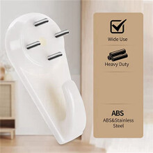 Ganci da Parete In Stucco/Cemento, Nessun Danno Kit per Appendere Ganci, Nessuna Perforazione Richiesta, Set di 80
