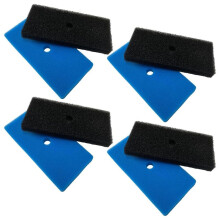 4 Zestawy Wkładek Filtracyjnych z Gąbki do Oczka Wodnego, Wymiennych do Fontanny Akwariowej Pond 871980305528, 52231 i 52229