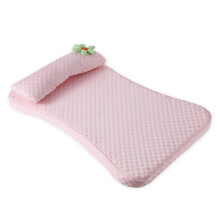 Thickened Dog Bed Detachable Pet Cat Cooling Mat Flower Ice Silk Dog Sofa Elastic Sponge Cushion in Summer with Pillow