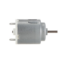 10X Motore Ad Albero Cilindrico CC da 6-12 V 3000 Giri/Min per Auto Intelligenti
