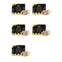 5X Lo Kit Microbit Board V2 Ha Altoparlanti Integrati e un Microfono Che Supporta L'Intelligenza Artificiale