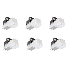 6X Magnetic Cartridge Stylus AT3600L Replacement LP Vinyl Record Player Needle for Phonograph Turntable Player
