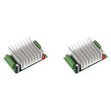 2X TB6600 4,5A Stegmotor Driver Board Controller Byt TB6560 Gravyrmaskin Enkelaxelstyrenhet 10-45V