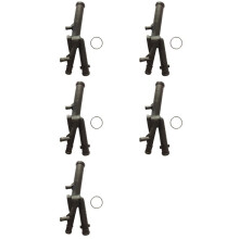 5X Thermostaathuis voor - Q7 4L 3.6L 2007 2008 2009 2010 03H121117A