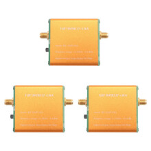 3X Amplificateur Toutes Bandes 100K-6GHz FM VHF UHF RF PréAmplificateur Haute LinéArité Amplificateur à Gain Ultra-Faible Bruit