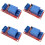 4X One 1 Channel 5V Relay Module Board Shield for  with Optocoupler Support High and Low Level Trigger 1