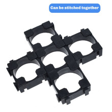 200PCS 18650 Li-Ion Battery Holder Bracket, Portable Cylindrical Cell Holder for DIY Battery Projects