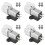 4X AT-3600L Dynamic Magnetic Cartridge Needle Stylus para  Record Player 2