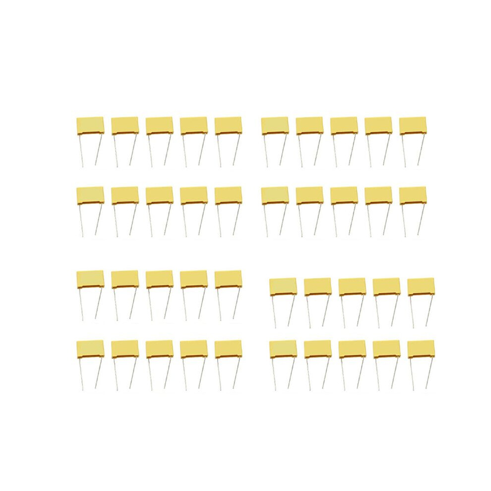 40Pcs 250V 47Nf 0.047Uf 10% Polypropylene Film Safety Capacitor 4713000418152