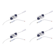 4X AC 90-240V to 9-12V 3W Constant Current LED Strip Power Driver Transformer