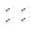 4X Konstant Transformator 3W LED Driver Treiber Netzteil Trafo DC9-12V Langlebig 1