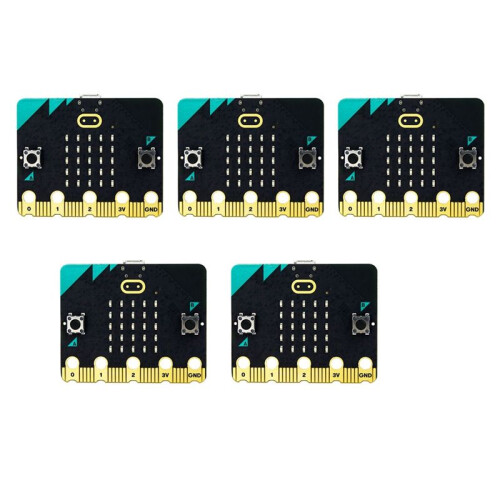 5X Bbc Microbit V2.0 Motherboard an Introduction to Graphical Programming in Python for Primary and Secondary Schools