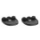 2X Wall Mounted Audio Support  Speaker Holder Sound Box Stand Prevent Falling for  Black 1
