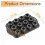 4 Pack  Muffin Cheesecake Pan with Removable Bottom, 12 Cavity Nonstick Cupcake Pan 8