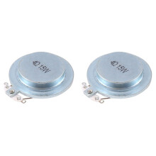 2X Audiolautsprecher 44 mm Plane Vibrationslautsprecher Resonanzlautsprecher 15 W 4 Ohm DIY für Heimkino
