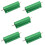 5X Aluminum Shell 100W Watt 100 Ohm Wirewound Power Resistor 1