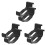 For PS5 Controller Holder, 6 Packs Headset Hanger Holder Controller Stand Mount for  5 Console& Series X 1